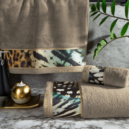 KOMPLET RĘCZNIKÓW EVA15 46 X 36 X 7 CM BEŻOWY