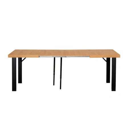Stół rozkładany MINIMAX typ C 120 / 320 cm laminat dąb jasny