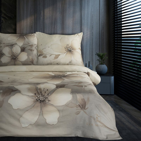 POŚCIEL FLORIN 220 X 200 CM BEŻOWY