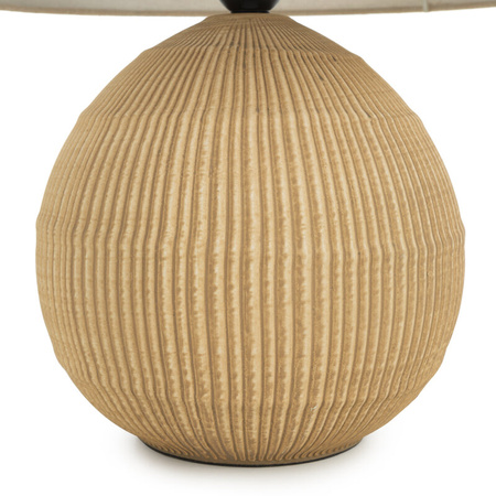 LAMPA O 34 X 51 CM KREMOWY