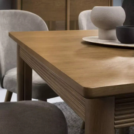 Stół rozkładany 160 / 260 x 90 CANTIERO DĄB KARMELOWY