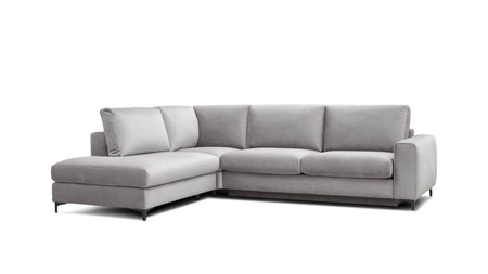 Narożnik Moon Set 1 302x235 cm szary z funkcją spania BEFAME