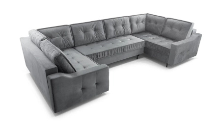 Narożnik AKITA U 365x185 cm z funkcją spania