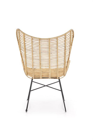 INDIANA fotel wypoczynkowy rattan naturalny (2p=1szt)