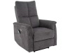 Fotel rozkładany Neptun M Brego ciemny szary