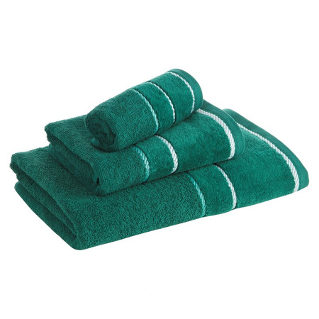 RĘCZNIK NEL (07) 70 X 140 CM CIEMNOZIELONY