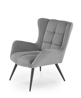 BYRON fotel wypoczynkowy popielaty (1p=1szt)