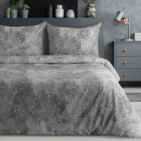 KOMPLET POŚCIELI SATYNOWEJ SPRING 71 160 X 200 CM SREBRNY