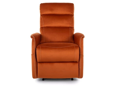 Fotel rozkładany Solon M Velvet cynamonowy