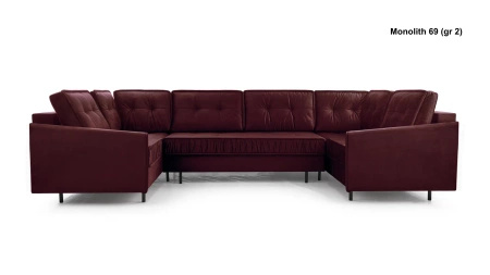 Narożnik ALASKAN U 365x177 cm z funkcją spania