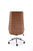 WEBSTER fotel gabinetowy orzechowy/czarny