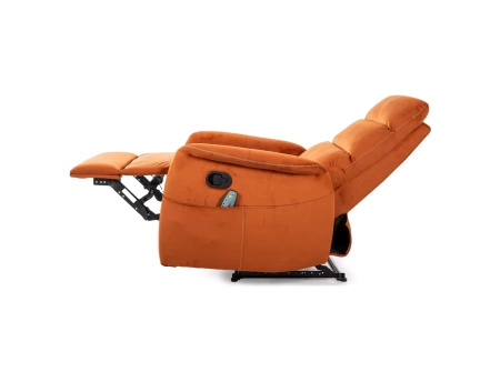 Fotel rozkładany Solon M Velvet cynamonowy