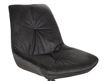 Zestaw 2 krzeseł Boogie I Velvet czarny