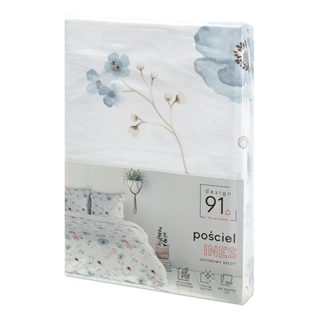 POŚCIEL D91 INES 220 X 200 CM BIAŁY