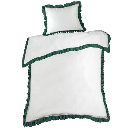 KOMPLET POŚCIELI ELIZA 220 X 200 CM BIAŁY