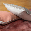 POSZEWKA VELVET 45 X 45 CM RUDY