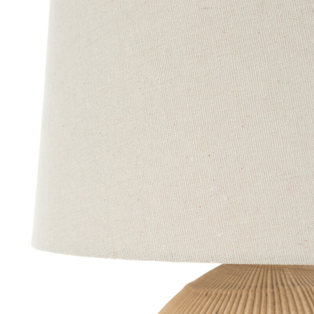 LAMPA O 34 X 51 CM KREMOWY