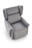 GELATO fotel wypoczynkowy popielaty (2p=1szt)
