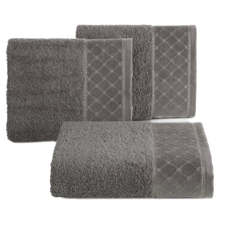 RĘCZNIK MARTHA (06) 50 X 90 CM GRAFITOWY