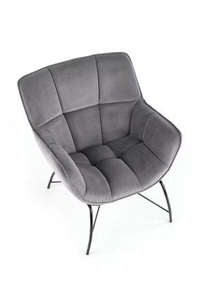 BELTON fotel wypoczynkowy popielaty (1p=1szt)