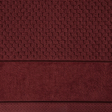 RĘCZNIK FRIDA (13) 70 X 140 CM BORDOWY