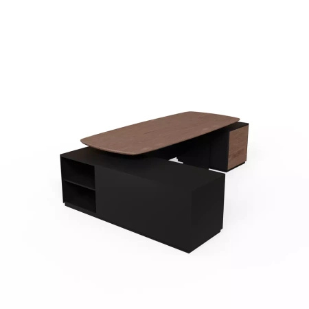Biurko 280 Slim dąb orzech