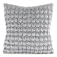 POSZEWKA VELVET 193 45 X 45 CM SREBRNY
