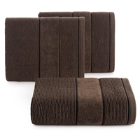 RĘCZNIK EMMA (12) 70 X 140 CM BRĄZOWY