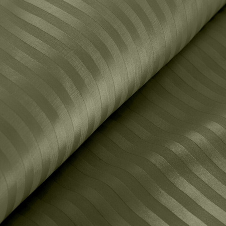 KOMPLET POŚCIELI SATYNOWEJ VERA 140 X 200 CM OLIWKOWY