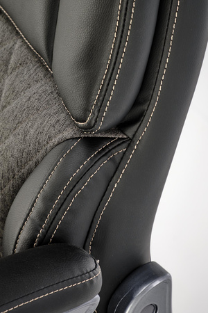 STEVEN fotel gabinetowy czarny / popielaty (1p=1szt)