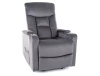 Fotel rozkładany Ikar szary