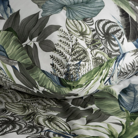 KOMPLET POŚCIELI BAWEŁNIANEJ DAVOS 220 X 200 CM ZIELONY