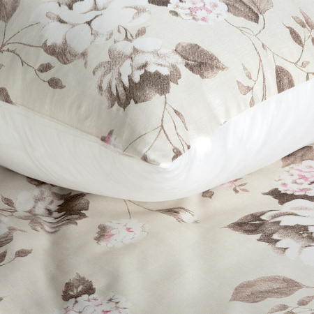 KOMPLET POŚCIELI SATYNOWEJ SPRING 45 220 X 200 CM BEŻOWY