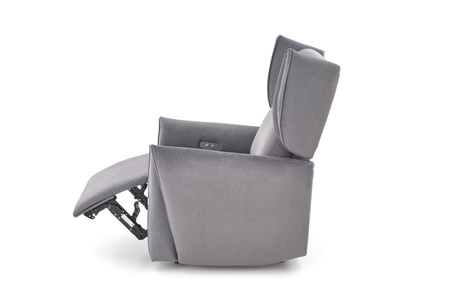 GELATO fotel wypoczynkowy popielaty (2p=1szt)