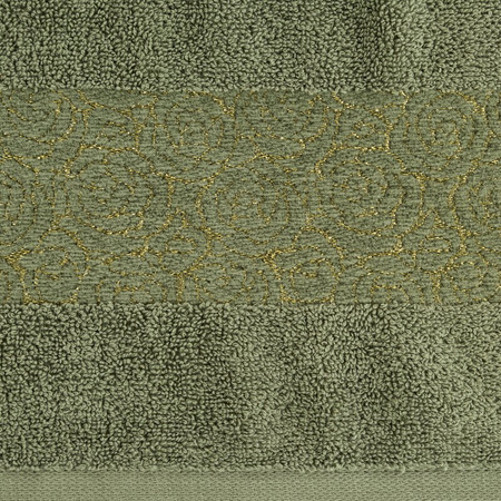 RĘCZNIK IRIS (07) 70 X 140 CM CIEMNOZIELONY