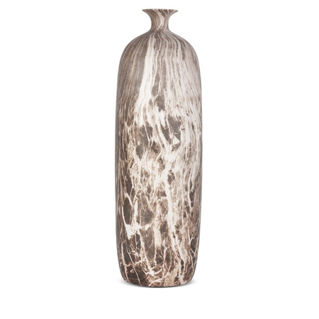 WAZON DEKORACYJNY MARIKA (01) O 15 X 63 CM BRĄZOWY