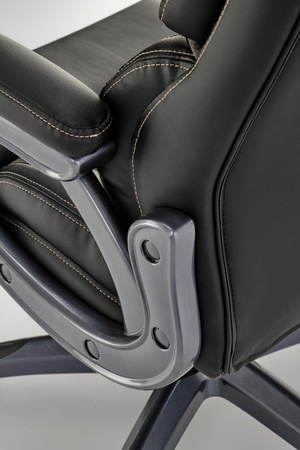 STEVEN fotel gabinetowy czarny / popielaty (1p=1szt)