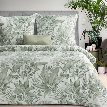 KOMPLET POŚCIELI SATYNOWEJ SPRING 48 220 X 200 CM MIĘTOWY