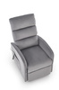 MARONI fotel wypoczynkowy popielaty (1p=1szt)