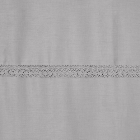 KOMPLET POŚCIELI RETRO 5 220 X 200 CM JASNOSZARY