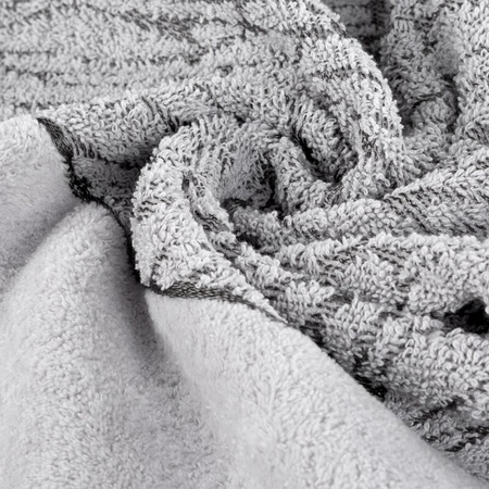 RĘCZNIK NOLA (02) 70 X 140 CM SREBRNY