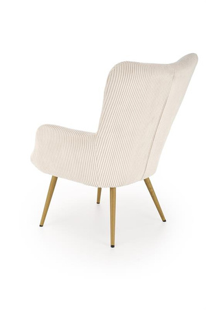 AMARO fotel wypoczynkowy, kremowy (1p=1szt)