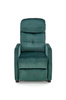 FELIPE 2 fotel wypoczynkowy ciemny zielony (2p=1szt)