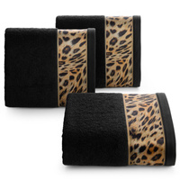 RĘCZNIK EVA 23 70 X 140 CM CZARNY