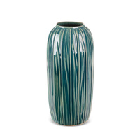 WAZON DEKORACYJNY REA (01) FI 17 X 36 CM ZIELONY