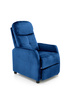 FELIPE 2 fotel wypoczynkowy granatowy (2p=1szt)
