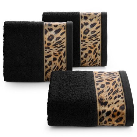 RĘCZNIK EVA 23 70 X 140 CM CZARNY