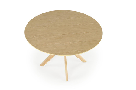 NICOLAS stół okrągły dąb naturalny (1p=1szt)