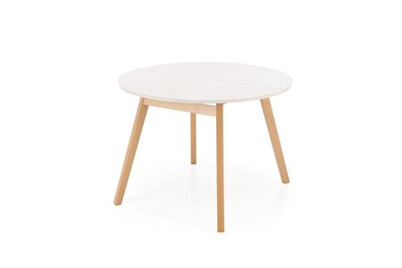 RUBEN stół kolor blat - kaszmir, nogi - naturalny (102-142x102x75 cm) (2p=1szt)