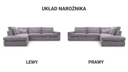 Narożnik COBRA MINI 280x224 cm